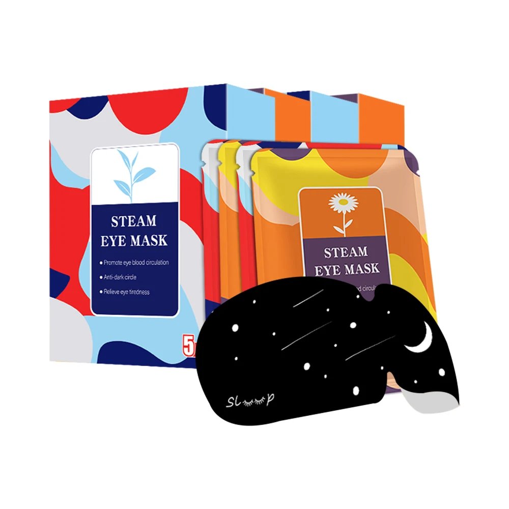 New Arrival Product Disposable Travel Eye Heat Pad Steam Eye Mask for Sleeping and Traveling