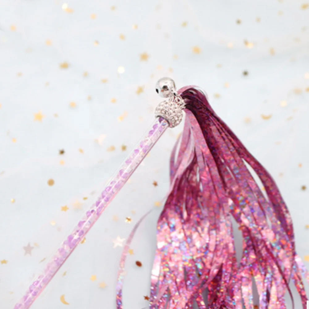 Interactive Bulk Ring Paper Catcher Teaser Stick Cat Bounce And Pounce Wand For Training