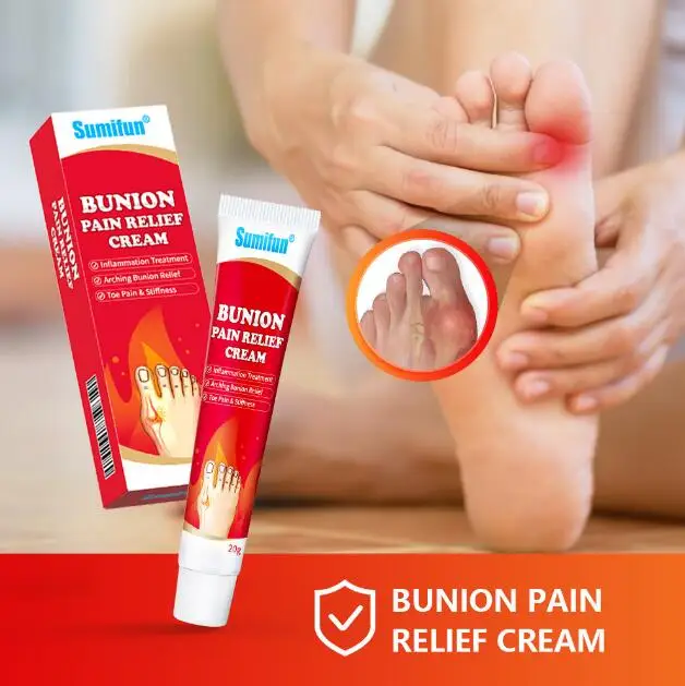 Wholesale 20g Gout Rheumatism Cream Treatment Foot Joint Swelling Thumb Arthritis Plaster Toe Sore Knee Bunion Pain Relief Cream