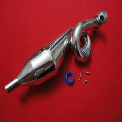 RC Aluminum Exhaust Pipe for 1/5  Buggy Truck