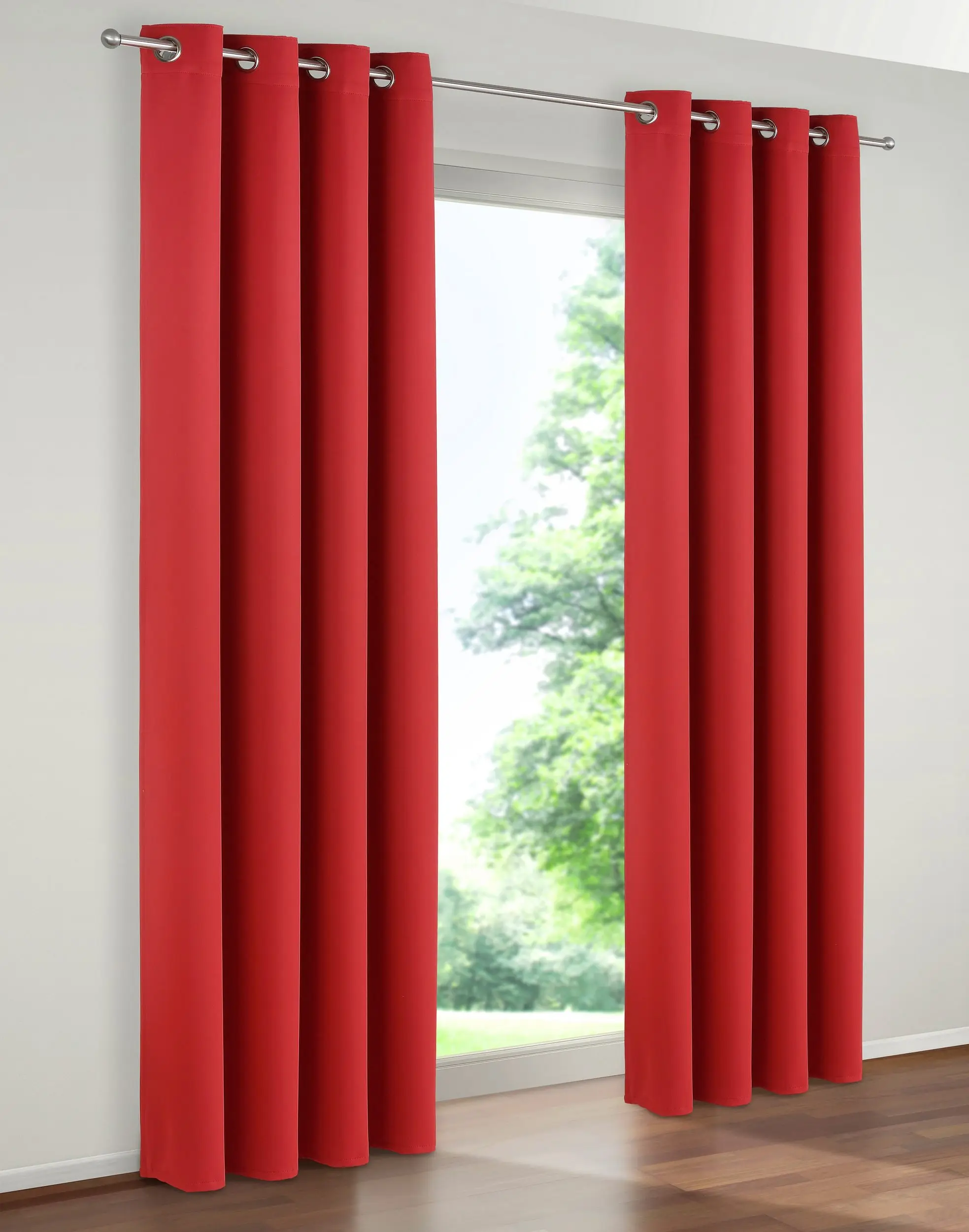 wholesale ready made valance office 100% polyester Printing  blackout window curtains