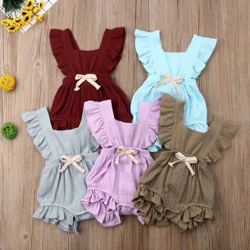 
High quality professional processing Importing Baby Romper Cotton Baby Onesie RH0005 