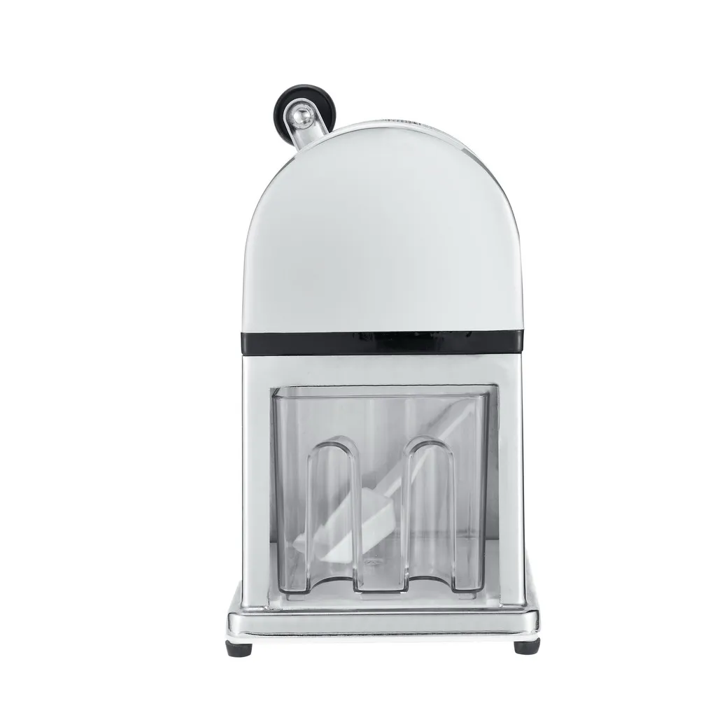 
Quick shipping China supplier Surface Chrome Plated Commercial Manual Ice Crusher Ice Shaver For Home Use 