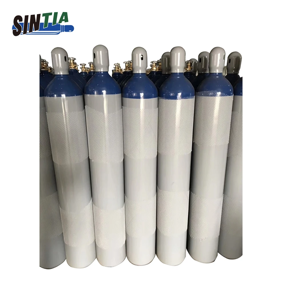 Gas Purity 99.999% 40l Seamless Steel Oxygen/carbon Dioxide/helium/argon Gas Cylinder Price