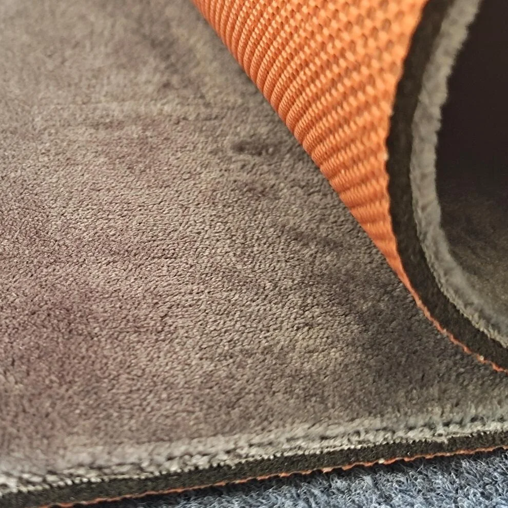 Velvet Wall to Wall  Anti Slip TPE Backing Polyester Flannel Soft Carpet