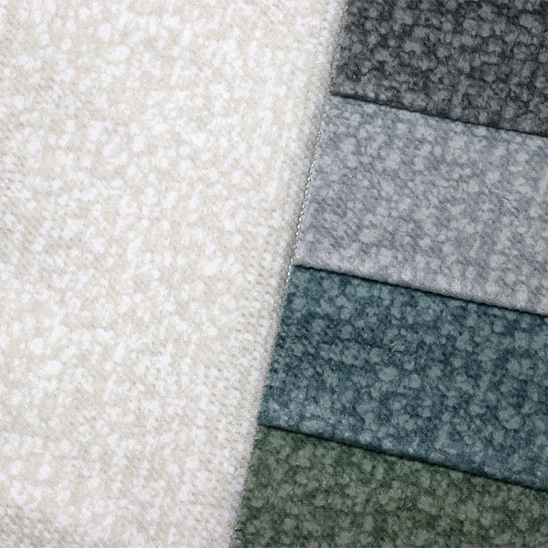TC5 Manufacture Cushion OEM ODM Knitted 240gsm 142cm Printing Furniture Velvet Sofa Fabric Upholstery for Cushion