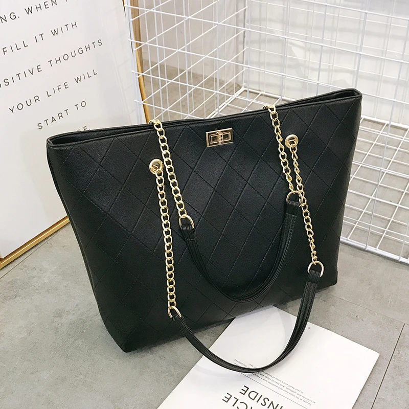 Wholesale handbags factory 2022 Fashion high-capacity young lady chain single shoulder bag handbag purse