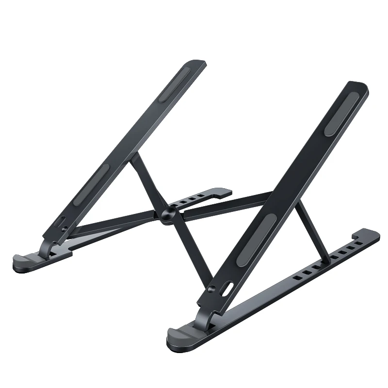 Office Desk Notebook Laptop Support Adjustable Foldable Aluminum Boneruy Work from Home Metal Factory Price Foldable Table P11