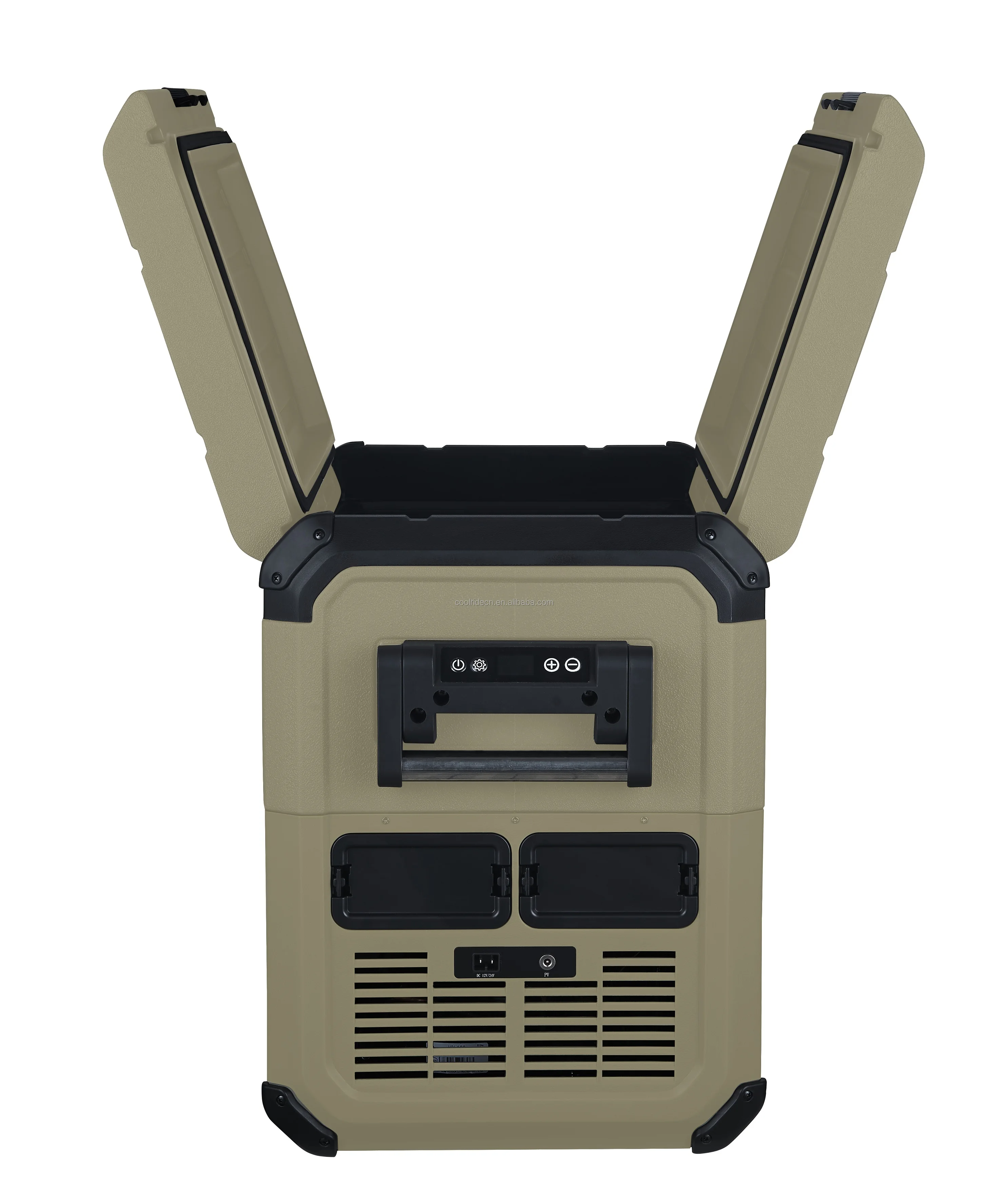 Factory Sales 45L Portable Fridge Eurotech Compressor Refrigeration 12V/24V Low Power Consumption