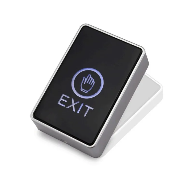 12V Plastic touch screen door release push Exit button for access control system