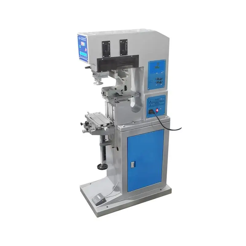 CE certified easy operation DIY logo pad printing machine for slippers