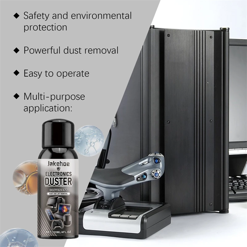 JAKEHOE electronics clean kit laptop computer camera keyboard game controller cleaning electronics dust lint removing spray