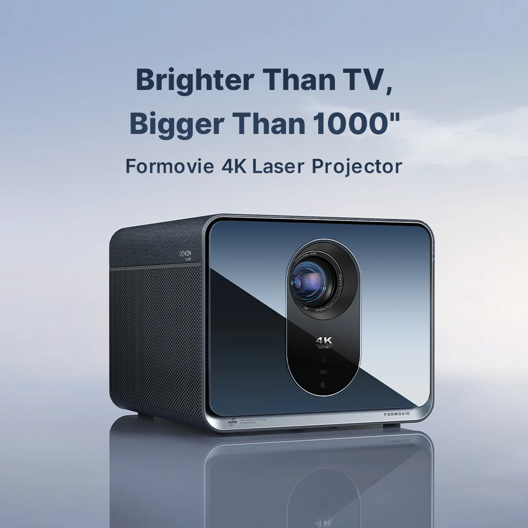 Новый проектор Formovie X5 альпд лазер 4 К 2450 CVIA люмен ярче телевизора 1000 дюймов настоящий кинотеатр