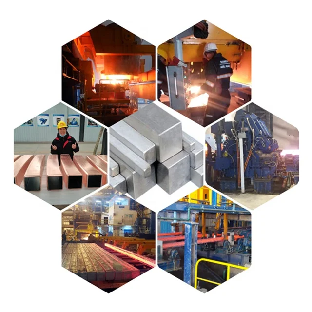 R9 220x220 mm Square Slab Ccm R8 180mm Round Ultra Low Carbon Steel Billet Continue Casting Copper Mould Tubes