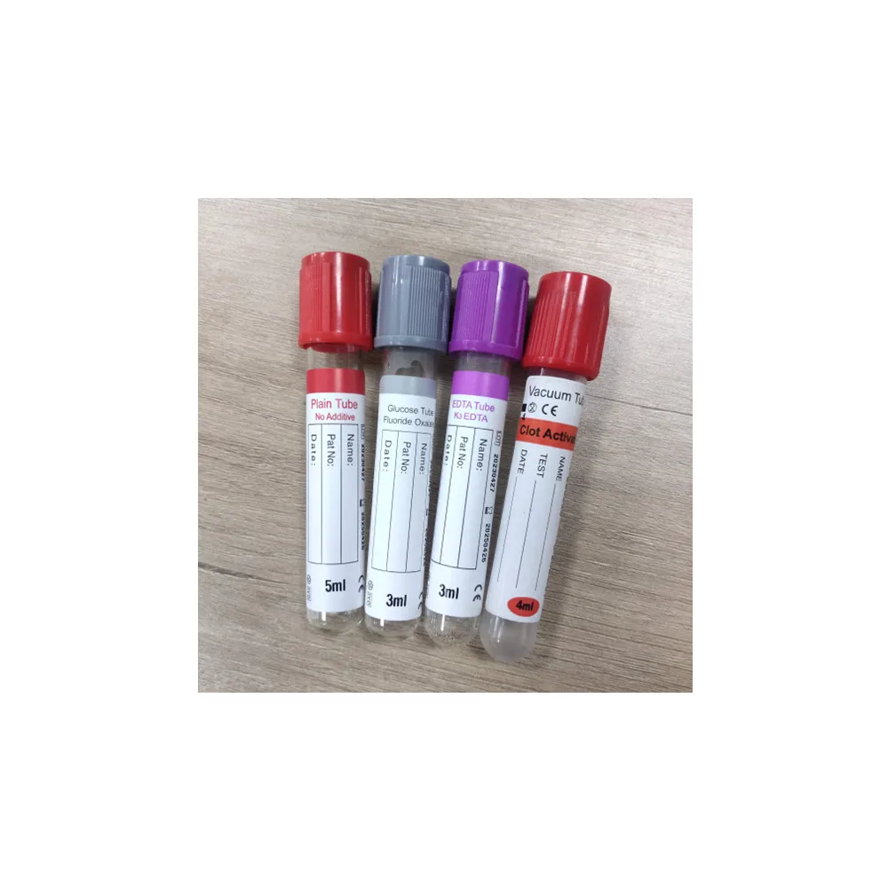 Disposable Medical Supplies Clot Activator Vacuum Blood Collection Tube