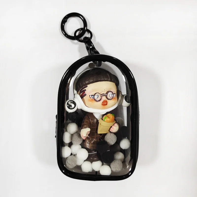 Custom PVC Doll Bag Mystery Random Blind Box Storage Bag Case Mini Cute Lip Case Clear PVC Pouch for Toy