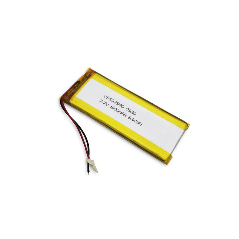 Small Size Rechargeable 3.7V 1800mAh 503590 Lithium Li Polymer Battery For GPS Tracking Device/Smart Wearable