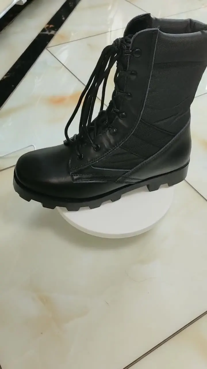 Factory Wholesale Outdoor Sport Original Tactical Hunting Safety Waterproof Shoes Boots  leather