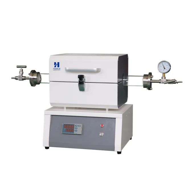 Factory Price of 1200c Mini Small Vacuum Quartz Tube Sintering Furnace With 25mm Quartz Tube