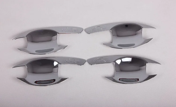 WZXD Car Door Handle Cover Head Tail Light Lamp Trim Exterior Decoration Accessories 2006 2007 For Mitsubishi  Triton L200