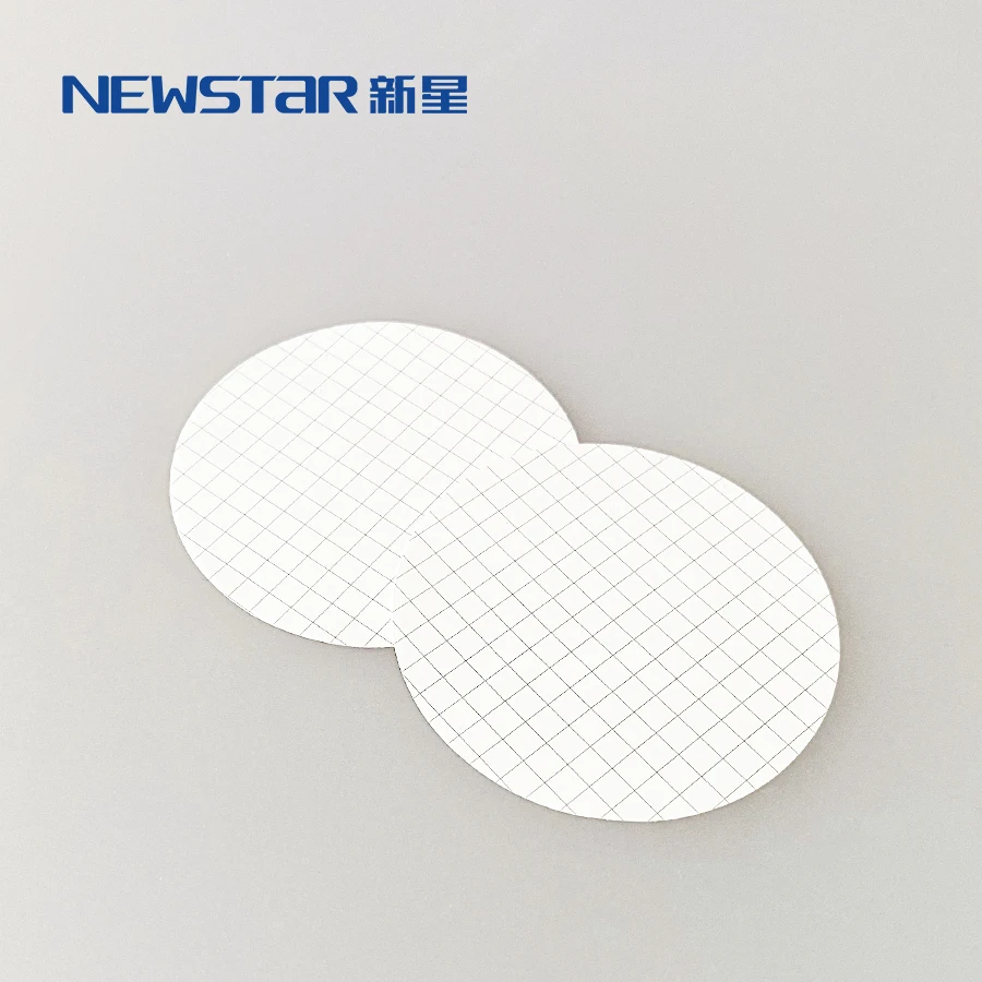 Sterile MCE (Mix Cellulose Ester) 47/50mm membrane filter 0.45um  Gridded (white membrane , black gridded)individually packed