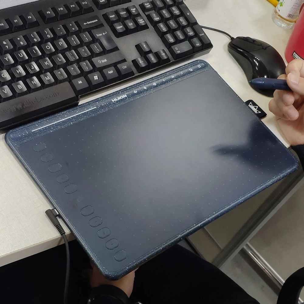 Графический планшет Huion HS611, 10x6 дюймов, с функцией наклона