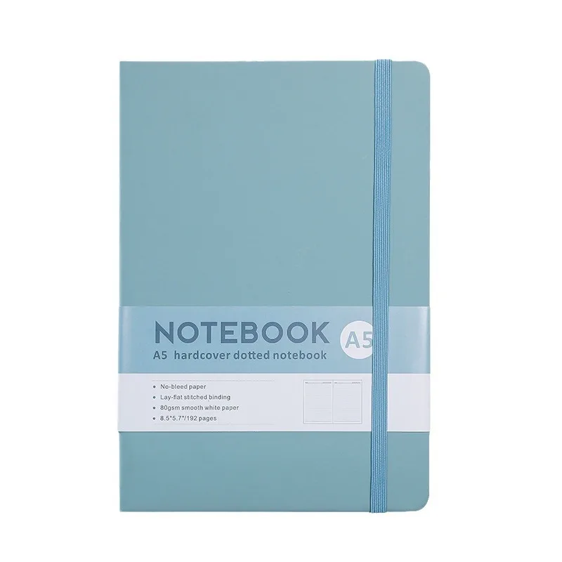 Low MOQ пользовательские Оптовые рекламные A4 бизнес эстетические льняные журналы тетрадь из искусственной кожи в твердом переплете тетради для студентов