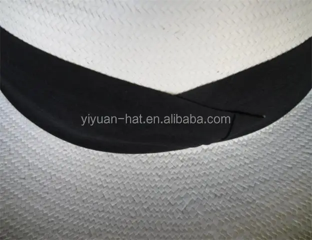 Hight Quality Male White Sun Protect Panama Paper Straw Hat Wholesale Panama Men Hats Straw Hat