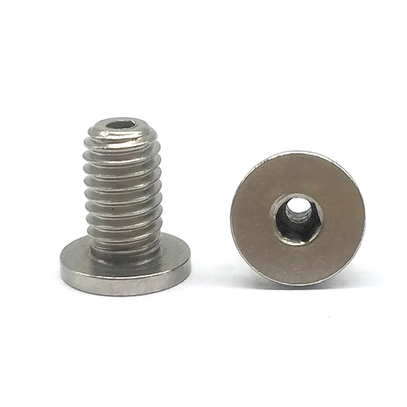 Hot Sales Extra Low Head Hollow Screws Carbon Steel Metal Fasteners