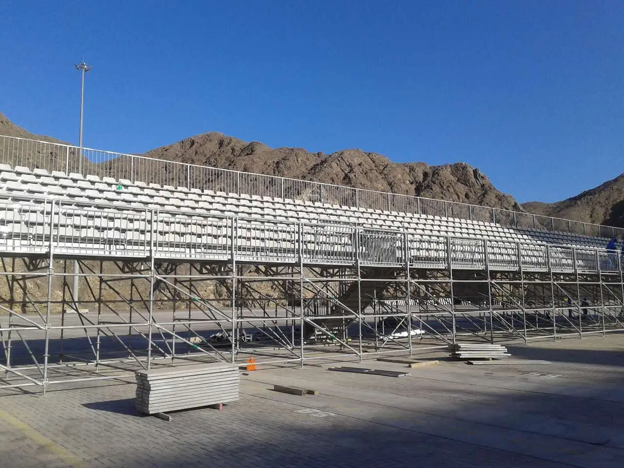 
outdoor soccer Temporary disassembled grandstand JY-768 