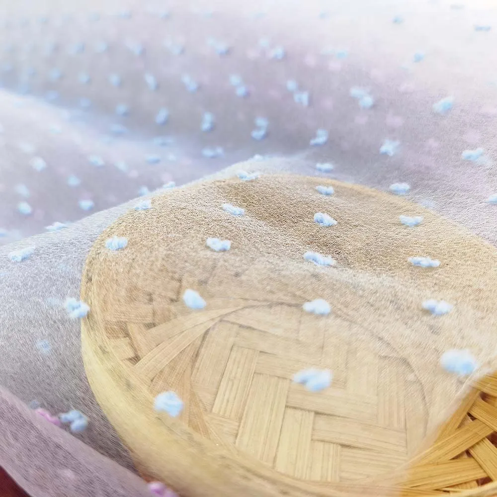 Stock sale dot mesh roll  fabric