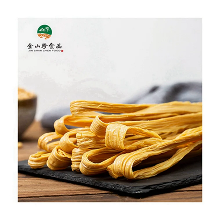 Cheap Price Soybean Sticks Hot Bean Products Bean Curd Skin Yuba Chinese Food Supplier Foods Fuzhu