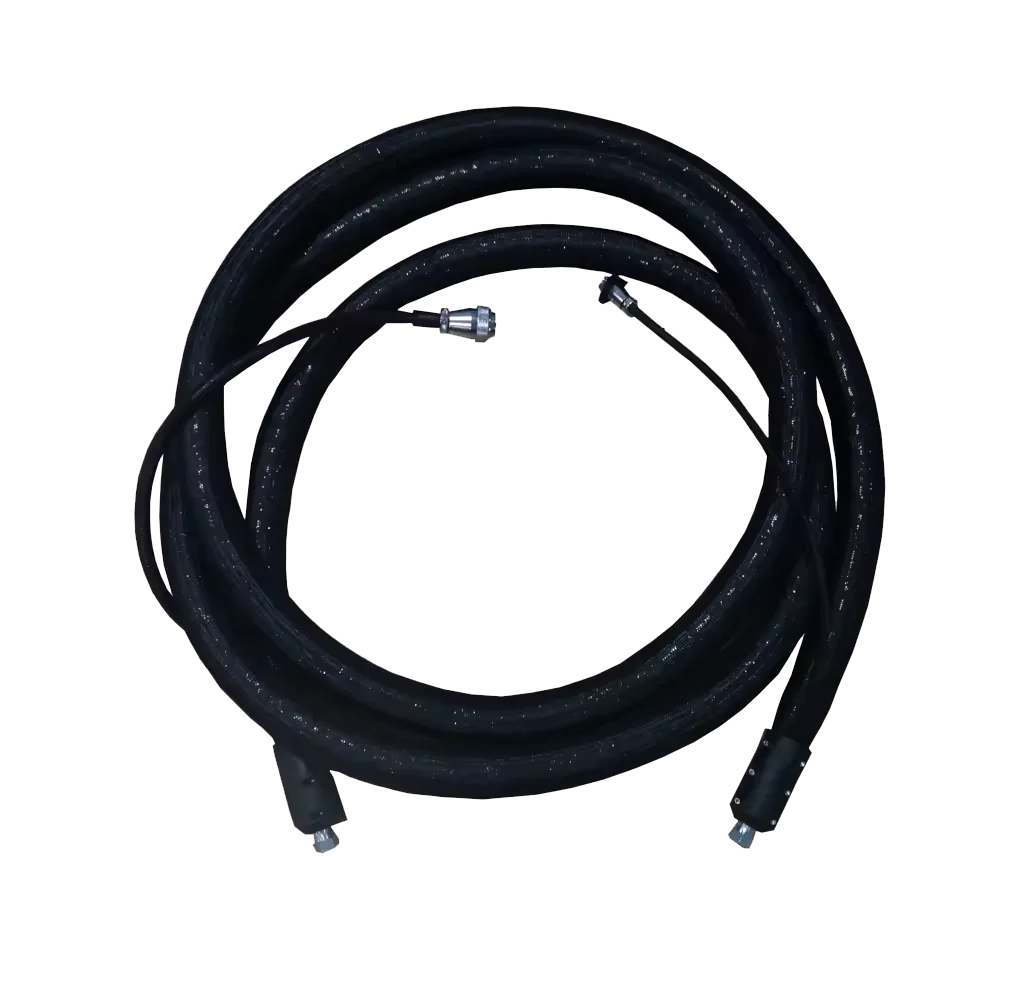 276740 Industrial Hot-Melt Glue Gun Hose 1.2m/4ft High Elastic Waterproof Waterwash Hoses Pneumatic Power Source