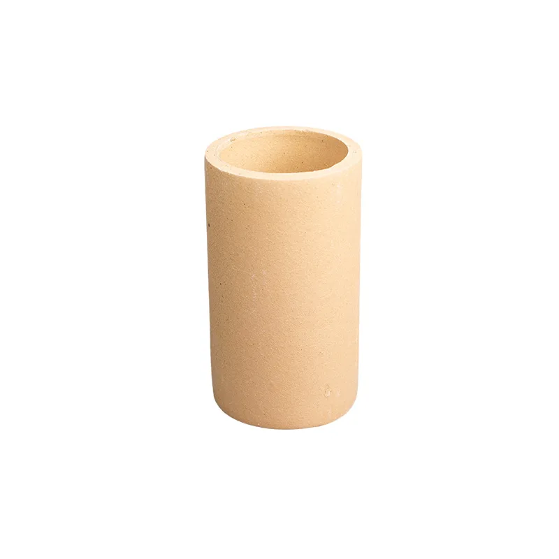 Aluminium silicate straight tube series used as sprue ceramic tubes in resin sand and water glass casting