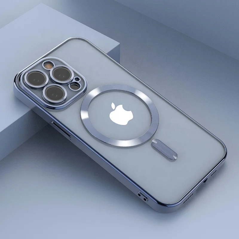 Чехол для телефона с беспроводной зарядкой Iphone 12 14 чехол покрытием Магнитный iphone 13 pro