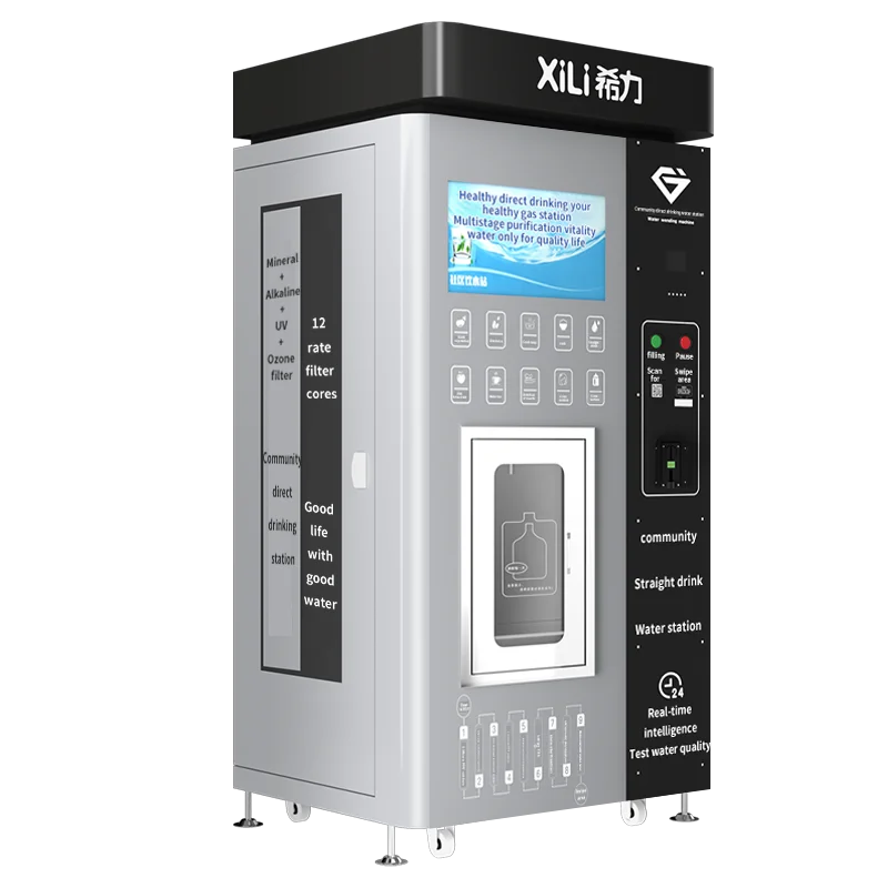 Agua vending water machines device  Purified Ozone UV Water Vending Machine For bottle OdM Drinking Water 5 years  OEM