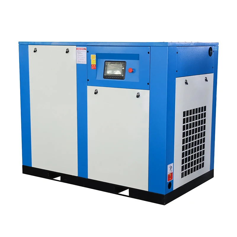 Electric silent oil free 7.5kw 15kw 22kw 37kw 55kw 75kw 90kw 110kw 160kw 200kw 315kw screw air compressor 7bar-13bar with CE