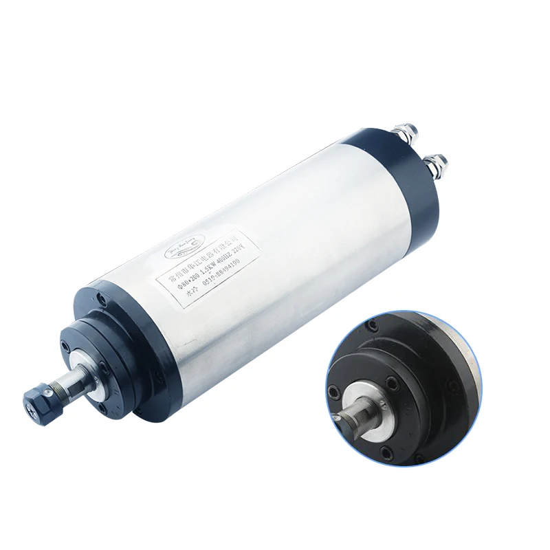 Высокая скорость 1.5kw er11/er20 Электрический шпиндель с воздушным охлаждением для маршрутизатора