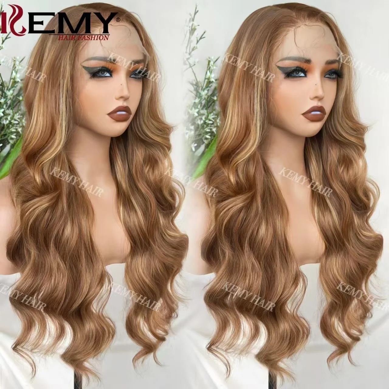 Wholesale Synthetic Wigs HD Full Lace Front Braided Heat Resistant Hair Highlight Synthetic Fiber Glueless Wig for Black Women