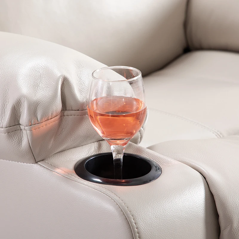 massage cinema recliner massage recliner sofa chair with two cup holder