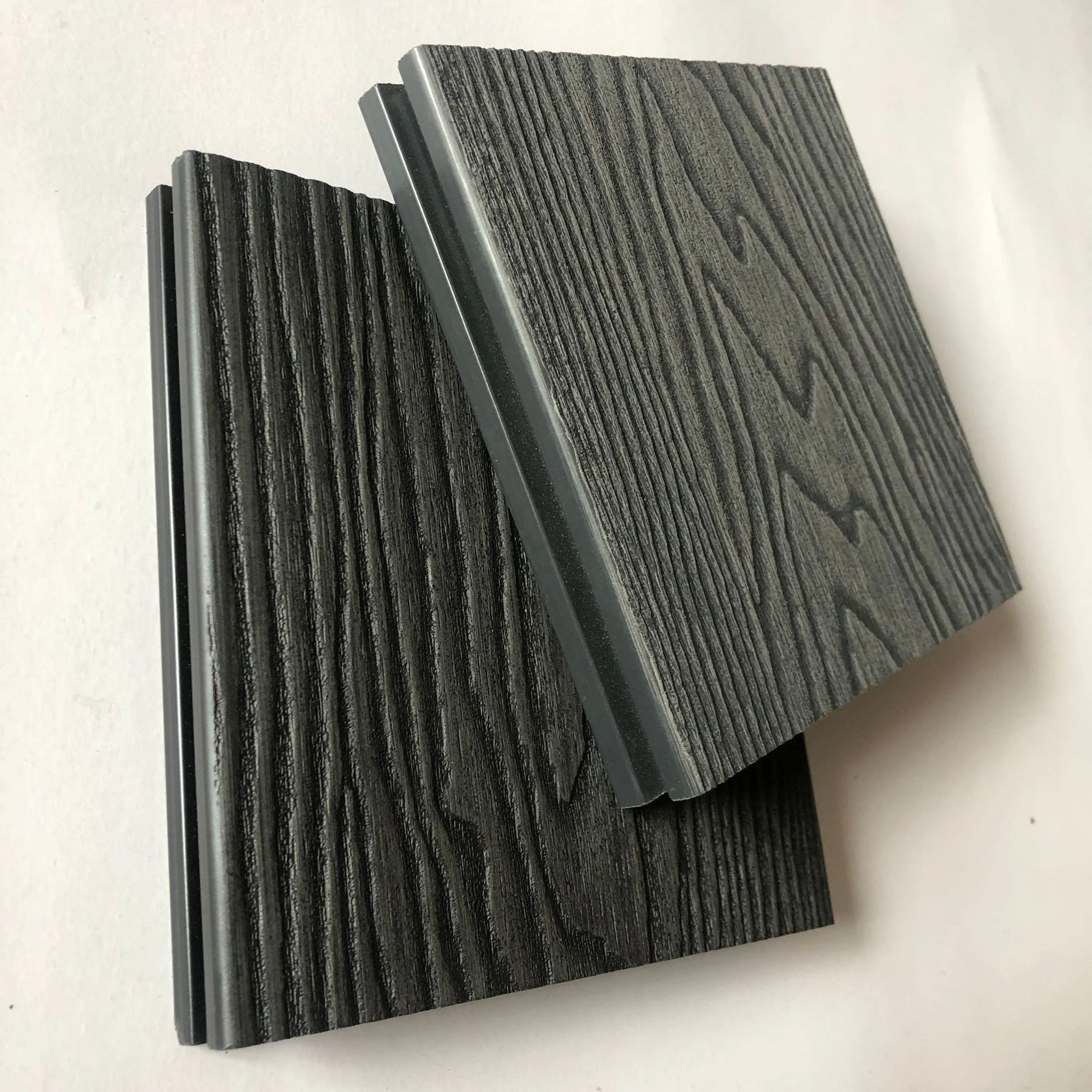 3d emboss decking 2022 new building construction wpc deck China wood plastic composite flooring natural wood like appearance