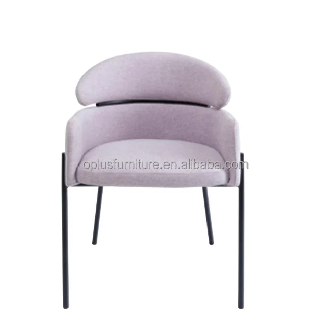 Modern Wholesale Scandinavian Nordic New Design Interior Hospitality Project Four Black metal Velvet Seat upholstered Bar Chair