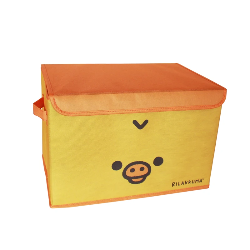 Wholesale Foldable Kids Cloth Fabric Storage Luxury Collapsible Large Toy Storage Box & Bins with Lid