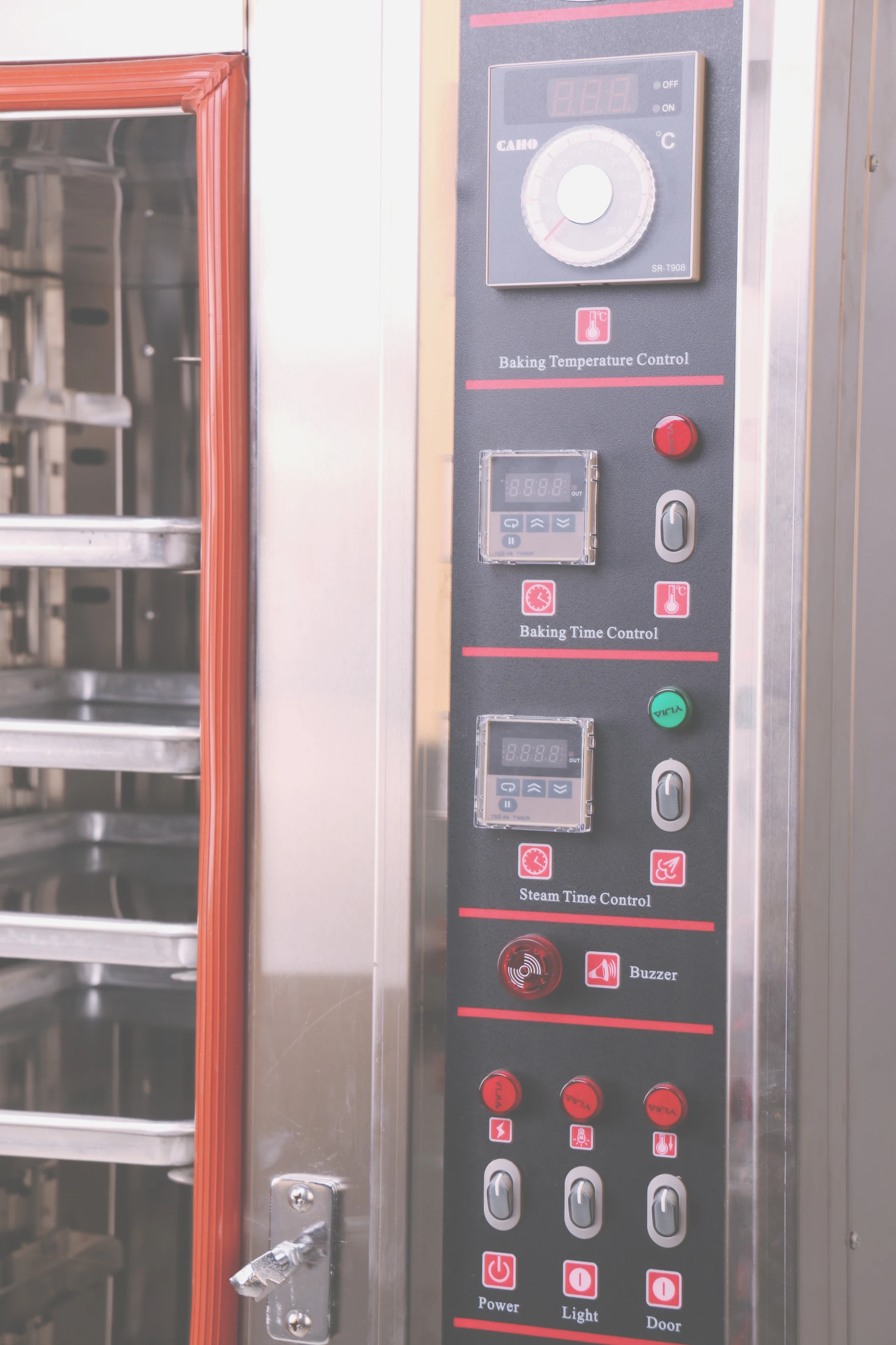 High Efficiency Electric Convection Oven with PLC Control for Food Shops Farms Manufacturing Plants and Hotels