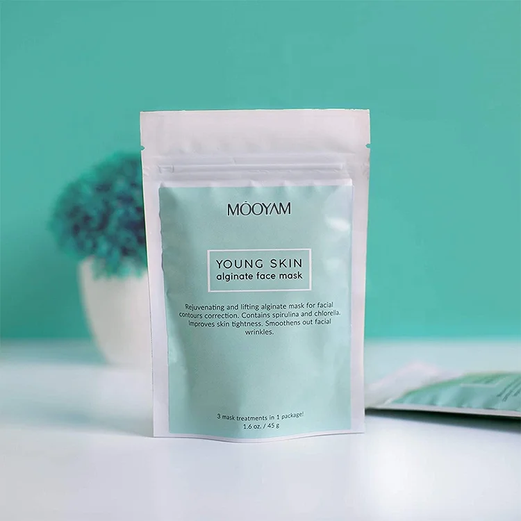 
OEM Wholesale Private Label Natural Organic Brighten Cleansing Peel Off Rose Sfot Powder Rubber Hydro Jelly Mask 