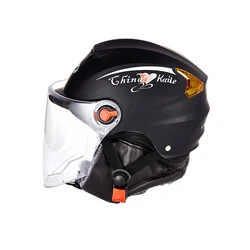 Hot Selling Half Face Motorcycle  Riding Helmet With Eps Inner Lining And Detachable Scarf  For Adults Motorcycle