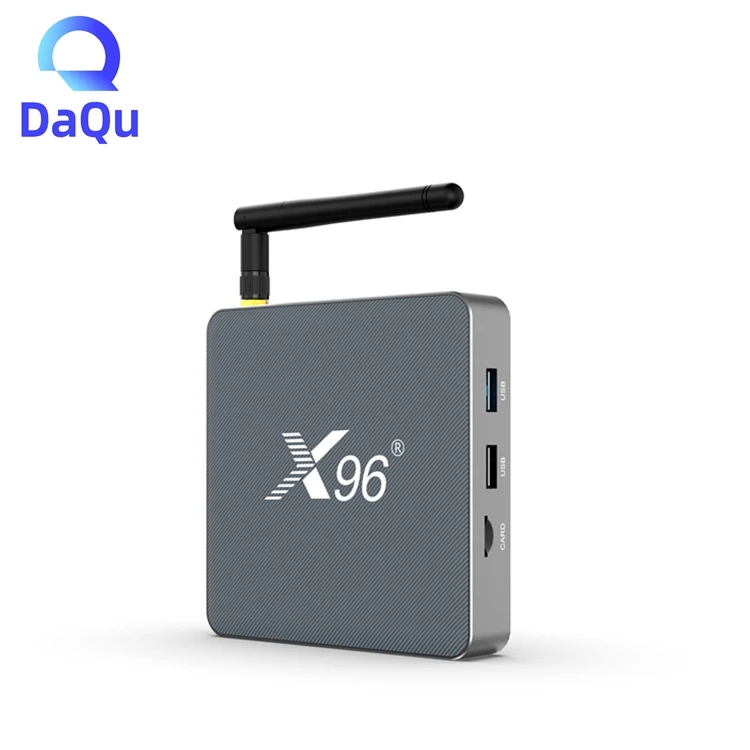 Metal Case External antenna TV Box X96 X9 Android 9.0 Amlogic S922X Chip DDR4 4GB ROM 32GB 4K Dual WiFi 1000M Lan Set Top Box