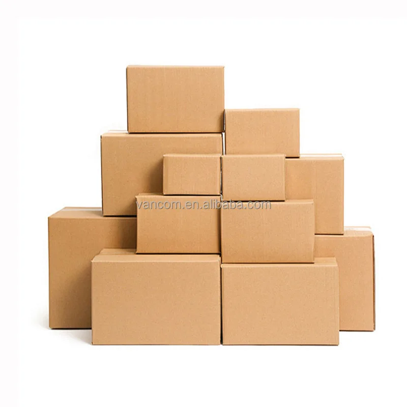 Коробки из гофрокартона стандартного размера с печатью логотипа, перерабатываемая коричневая Доставка и почтовые ящики для доставки