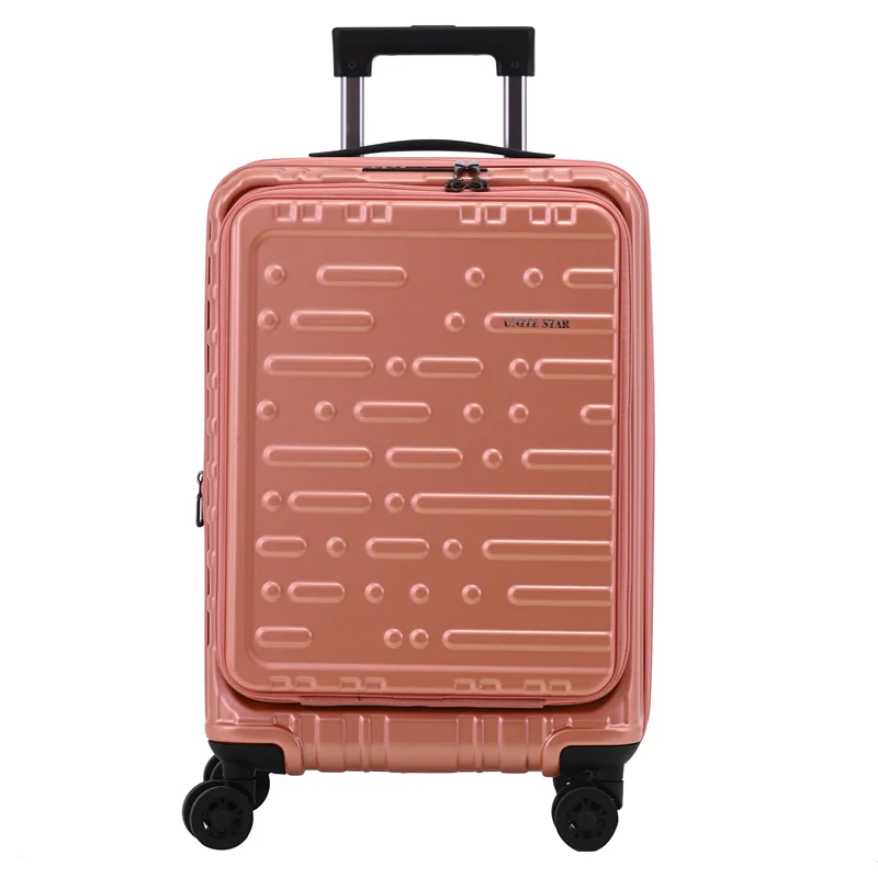 High Quality 100%pc Hardshell Travel Trolley Suitcase Luggage With Wheels
