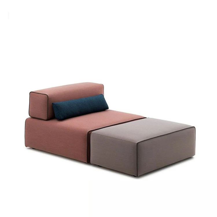 Designer Public Area Fabric Upholstered Livingroom Hotel Hall Lobby Waiting Area Modern Modular Sectional Sofas